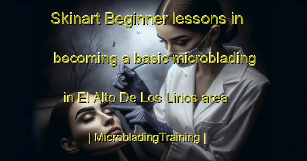 Skinart Beginner lessons in becoming a basic microblading in El Alto De Los Lirios area | MicrobladingTraining | MicrobladingClasses | SkinartTraining-Mexico